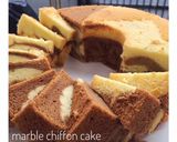 Foto langkah ke 5 dari resep Marble Chiffon Cake.