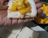 A picture of step 3 of Mango surprise delight.
