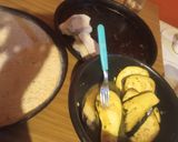 Foto del paso 1 de la receta: Milanesas de berenjena napolitanas con arroz