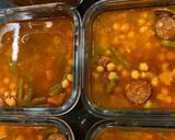 Foto del paso 9 de la receta Garbanzos con chorizo y verduras
