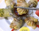 Foto langkah ke 4 dari resep Steam Daging Gulung Sawi Putih.