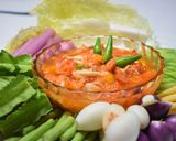 รูปขั้นตอนการทำที่ 5 ของ น้ำพริกไข่ปู