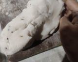 A picture of step 3 of Enna pathiri.