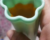 A picture of step 3 of Orange lollies.