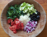 Foto del paso 1 de la receta: Ensalada de arroz integral con sabor mediterráneo