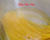 Hình bước làm 1 của món Mì Ý- Spaghetti bay lơ lửng 🍝