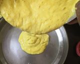 A picture of step 2 of Dhokla Pizza.