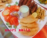 A picture of step 4 of Bhopali Seekh Kabab.