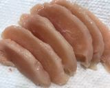 蒜香. 浇汁鸡胸肉片的食譜步驟1照片
