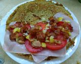 Tojásos, baconos zabreggeli recept fázis 4 fotója