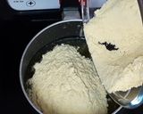 A picture of step 1 of Sattu ke laddoo.
