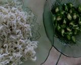Foto langkah ke 1 dari resep Teri medan tumis cabe hijau.