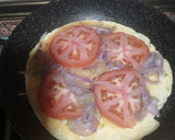 Foto del paso 3 de la receta: Tortilla vaga de Puerros y Cebolla Roja