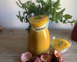 Une image de l'étape 15 de Panna cotta mange 🥭passion 🍅🌱menthe Pouliot🌿.