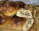 صورة لخطوة 3 من وصفة قنابل البرڨر🍔
