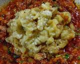 A picture of step 5 of Authentic Kathiyawadi Bengan Bhartha.