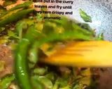 A picture of step 4 of Chettinad Kadai Prawns.