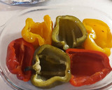 Foto del paso 6 de la receta: Pimientos tricolor rellenos