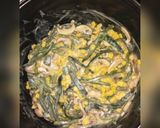 Foto del paso 3 de la receta: Rajas con crema elote y champiñones