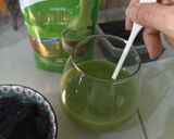 Foto langkah ke 2 dari resep Es Cincau Matcha.