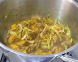 A picture of step 5 of Mango and onion chutney.