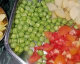 वेज दलिया (Veg dalia recipe in hindi) रेसिपी चरण 2 फोटो