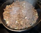 A picture of step 1 of BK's Mexican Shephard's Pie.