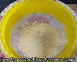 A picture of step 2 of Soft Mysorepak.