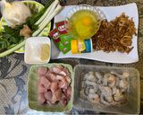 Foto langkah ke 1 dari resep Baso seafood keto (flourless).