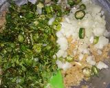 A picture of step 3 of Louki k kabab.