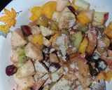 A picture of step 3 of Mixed Fruit Chaat 😋.