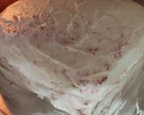 A picture of step 12 of Valentine's Heart Cake.