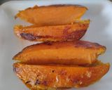 Foto del paso 5 de la receta: Batata/camote/boniato relleno de salteado de vegetales🍠🥦🧅🌶️