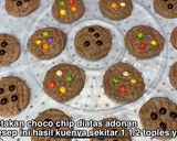 Foto langkah ke 4 dari resep Kue kering coklat wajan 4 bahan.