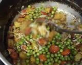 A picture of step 15 of Chinese vegetable rice (Chinese pulao).