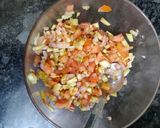 मसाला पापड़ (Masala papad recipe in Hindi) रेसिपी चरण 2 फोटो