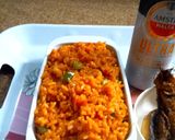 A picture of step 18 of Ginger Jollof Rice.
