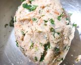A picture of step 2 of Okara (soya pulp) cutlet.