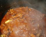 A picture of step 4 of Mutton curry.