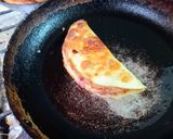 A picture of step 3 of Omelette Tacos.