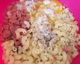 Foto langkah ke 3 dari resep Macaroni Muffin(Egg Muffin).