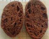 Foto langkah ke 20 dari resep Rye Chocolate Sourdough Baguette.