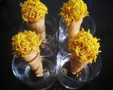 Paneer roti cone recipe step 5 photo