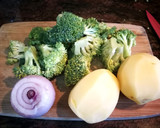 Foto del paso 1 de la receta: Suprema de merluza sobre puré de brócoli 🥦