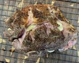 A picture of step 5 of Roasted Garlic Mint Lamb Leg.