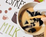 Foto langkah ke 9 dari resep 242. Roasted Milk Tea Jelly Kurma.