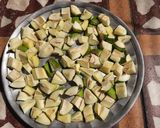 A picture of step 2 of Raw Mango Pickle.