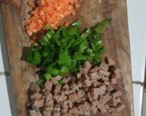 Foto langkah ke 2 dari resep Omelet Mie Instan.