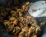 A picture of step 5 of Methi Daal Vada.
