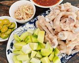 Hình bước làm 1 của món Chân Gà Sốt Thái